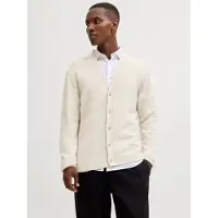 Jack & jones Jprblasimon Souffle Knit Cardigan - Cream - L