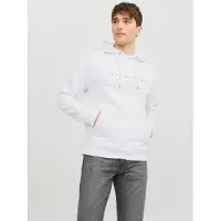 Jack & Jones Jjestar Jj Sweat Hood Noos - White - M