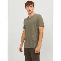 Jack & Jones Split Slim Fit Lyhythihainen V-aukkoinen T-paita