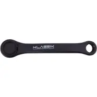 Mijnen Pieper 1s Left Crank Hopeinen 125 mm / 36t