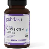 Raw Organic Puhdas+ Vahva Biotiini 10.000µg 120kaps