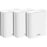 Asus BQ16, Valkoinen, Sisäinen, Teho, Kolmikaista (2,4 GHz/5 GHz/6 GHz), Wi-Fi 7 (802.11be), 11529 Mbit/s (90IG08K0-MO3N4V)