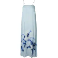 Y.A.S Yaslillian Strap Ankle Dress S. - Pb - Blue - 40
