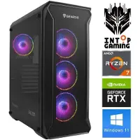 INTOP Tietokone Ryzen 7 5700X 16GB 1TB SSD M.2 NVME RTX5060 8GB WIN11Pro