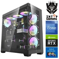INTOP Tietokone AQUA i7-14700F 32GB DDR5 1TB SSD M.2 NVME RTX5060 8GB no-OS