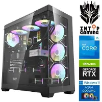 INTOP Tietokone AQUA i5-14400F 64GB DDR5 1TB SSD M.2 NVME RTX5060Ti 8GB WIN11Pro