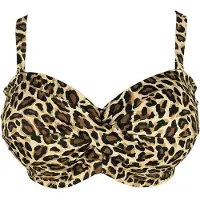 SugarShape Bikinitoppi 'Monaco Loop' beige / kerma / ruskea / musta