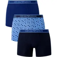 Emporio Armani Bokserishortsit sininen / vaaleansininen / tummansininen