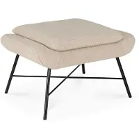 Ethnicraft Barrow jakkara off white