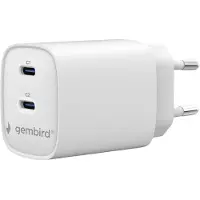 Gembird 2-port 45 W USB fast charger