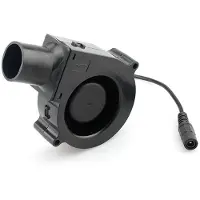 Melitt DC12V 1.5A BBQ Blower Fan Smelting Metal Cooling Fans Portable Handheld Barbecue Blower Camping