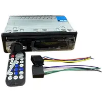 Melitt 12/24V 60Wx4 Audio Radio Multimedia Car MP3 Player Auto Player in Dash Support USB TF FM AUX