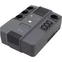 Digitus ALL-IN-ONE UPS, 800VA/480W, LED 12V/9AH X1, 4X CEE 7/7,3X IEC C13, USB, RJ45 (DN-170111)