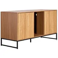 DUOKU Kissatilan säilytyskaluste kissanvessalle--integroitu raapinalauta-ihanteellinen olohuoneeseen-mitat: 120 x 45 x 66,5 cm
