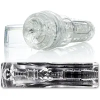 Fleshlight Go Torque Ice Läpinäkyvä Masturbaattori - Clear