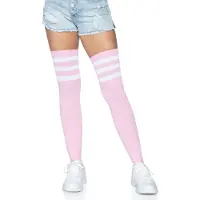 Leg avenue Athlete Over The Knee Socks Light Pink