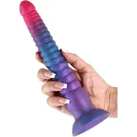 nsnovelties Colours Stacked Dildo Pink/Blue 23 cm