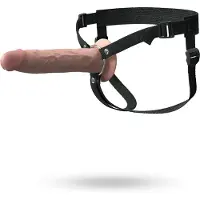 Fetish Fantasy 9" Hollow Silicone Strap-On