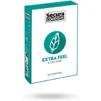 Secura Kondomit Extra Feel, 48 kpl