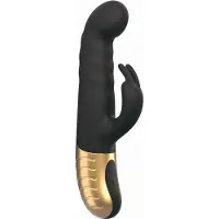 Dorcel G-stormer - ladattava, työntöliikkeinen klitoristimulaattori (musta)