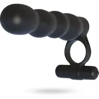 Fantasy C-ringz Posable Partner Double Penetrator - Black