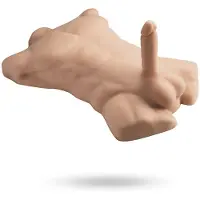 Silexd TORSO APOLLO L FLESH + 17.7 CM DILDO
