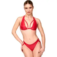 Noir Handmade F392 Troublemaker Bralette Red