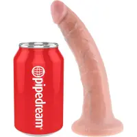 King Cock 7" dildo (18 cm, ihonvärinen)