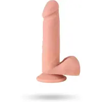 Vuxen Vibrating Dildo With Remote 21 cm