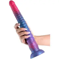 nsnovelties Colours Stacked Dildo Pink/Blue 30,5 cm