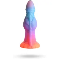 Vuxen Glow-In-The-Dark Alien Dildo 21,6 cm