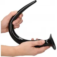 Shots Ass Spike Dildo Black 41 cm