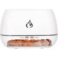 Melitt Salt Stone Aroma Ilmankostutin Liekki Värillinen Light Night B
