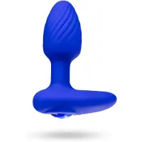 Blush Sapphire Mystery Vibrating Plug