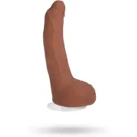 Doc Johnson Leo Vice ULTRASKYN with Removable Suction Cup 15 cm - Caramel