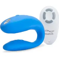 We-vibe Match - parivibraattori - vedenpitävä, ladattava - sininen