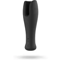 Vuxen Powerful Flexible Head Stimulator Black