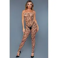 Vuxen Luscious Leopard Bodystocking