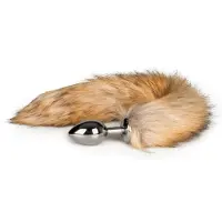 Easytoys Fetish Collection Fox Tail Plug No.2 -Silver