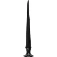 Shots Ass Spike Dildo Black 33 cm