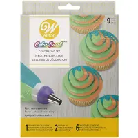 Wilton Color Swirl koristelusetti