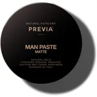PREVIA Man Paste - mattapintainen hiusten muotoilutahna luonnolliseen pitoon ja rakenteeseen | Muotoileva hiuspasta lyhyille tai pitkille hiuksille |