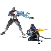 Hasbro Toys Overwatch Ultimates -sarjan Soldier: 76 ja Shrike (Ana) -nahkapakkaus, kaksoispakkaus, 15 cm:n ker ilyfiguurit