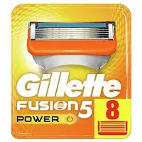 Gillette Fusion5 Power Razor Blades for Men with Precision Trimmer, 8:n terän pakkaus (sopii postilaatikkoon).