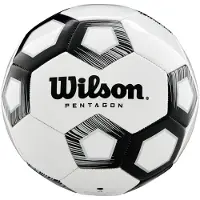 Wilson Team Pentagon jalkapallopallo WTE8527XB valkoinen 3