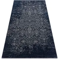 Rugsx Matto Villa JADE 45008/500 Ornamentti tummansininen / beige