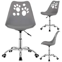 Springos Toimisto tuoli - - 2025 - Ergonominen - Korkeudensäätö - Harmaa keinonahka
