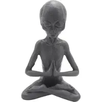 Semoic Noituusmeditaatio Alien-patsas Mini Resin Orna