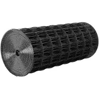 DUOKU Metallinen Verkko - - 91 cm x 7,6 m - Silmä 5 x 7,5 cm - Galvanoitu Rautalanka - PVC-pinnoite