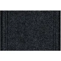 Rugsx Felpudo MÁLAGA antracita 80 cm 80x330 cm
